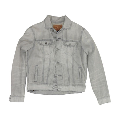 Gray Denim Coat