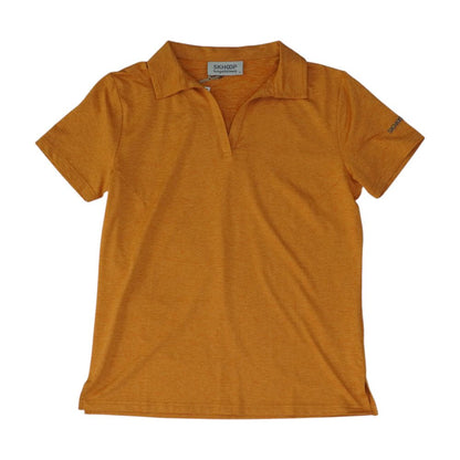 Yellow Polo Knit Top