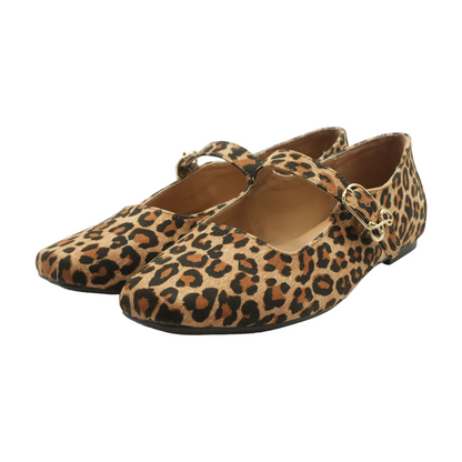 Brown Slip-On Flats
