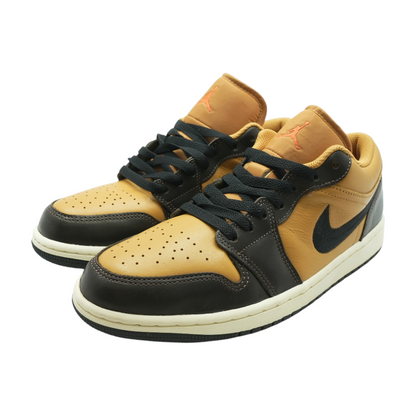 Jordan 1 Low SE Flax Baroque Brown Low-Top Athletic Shoes