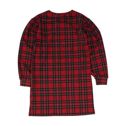 Red Plaid Dress