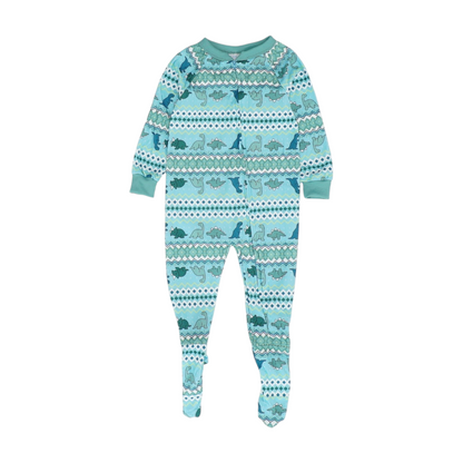 Blue Graphic One-Piece