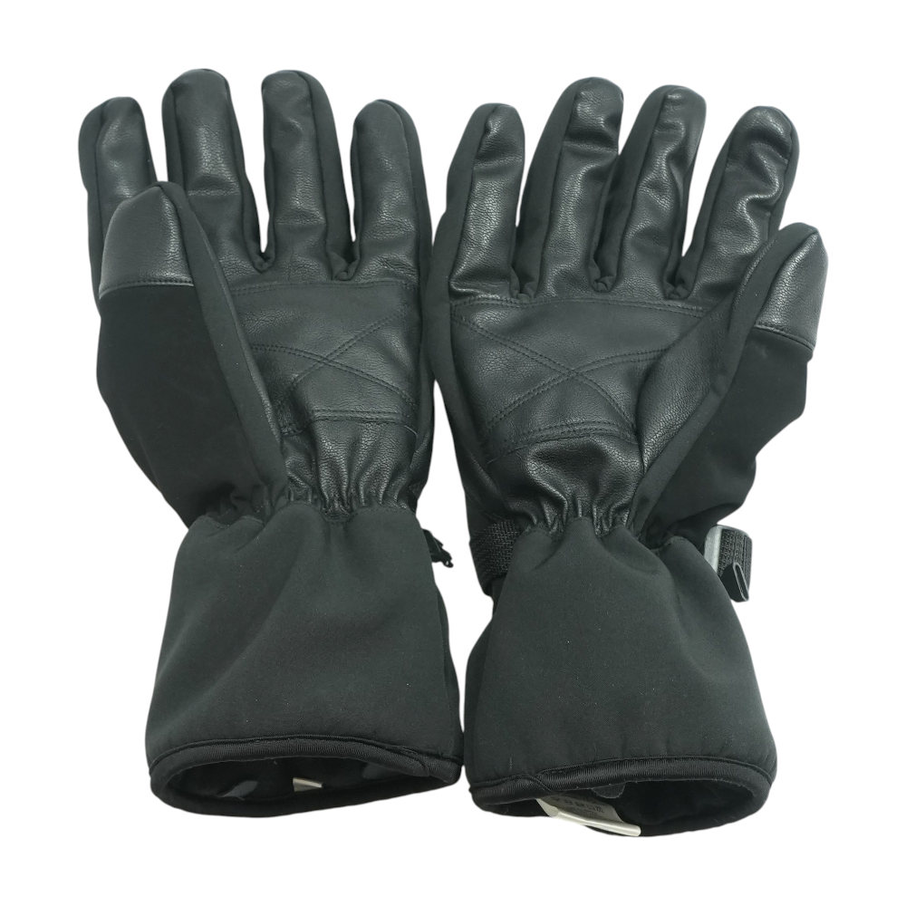 Black 100% Polyester Gloves
