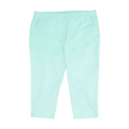 Teal Casual Pants