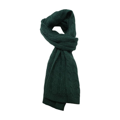 Green Polyester Scarf