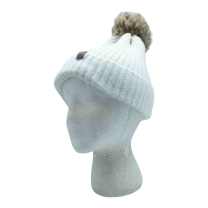 White Beanie
