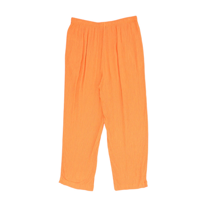 Orange Wide Leg Pants