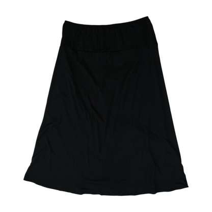 Black Plus Size Maxi Skirt