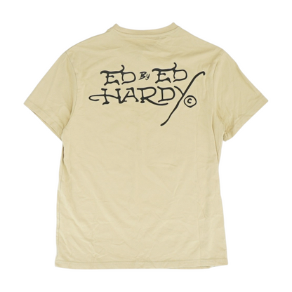 Khaki Solid T-Shirt