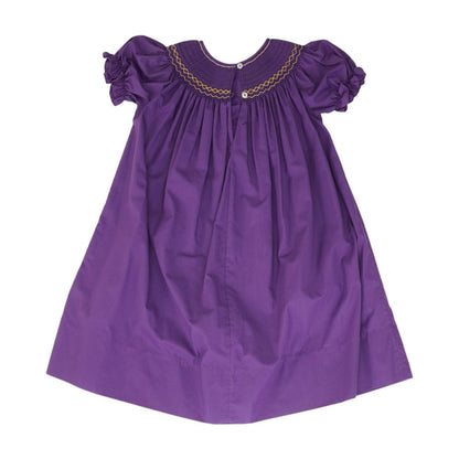 Purple Solid Dress