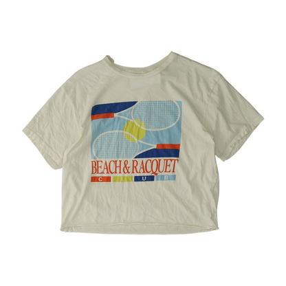 White Print T-Shirt