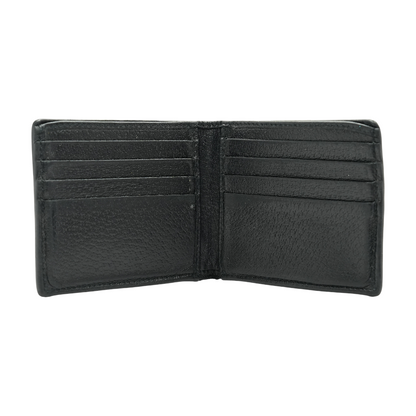 Black Off the Grid Billfold Wallet