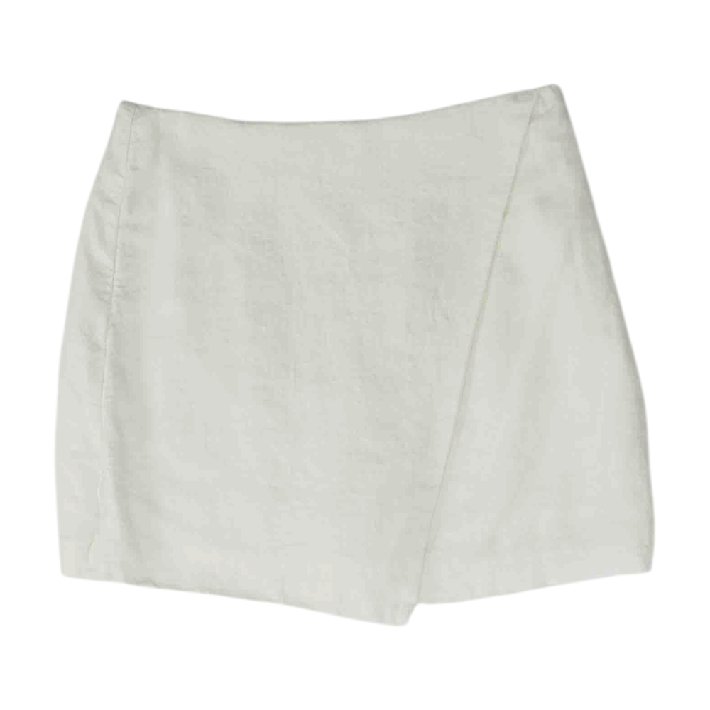 White Mini Skort