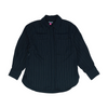 Vince Camuto Black Striped Button Down – Image 1