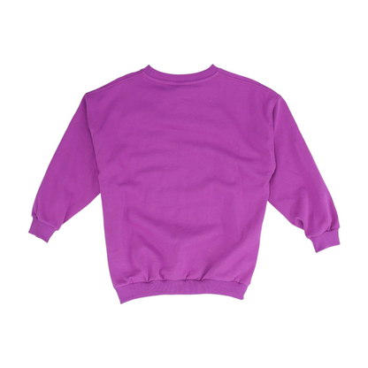 Purple Sweatshirt Pullover