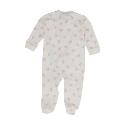 White Hearts One-Piece
