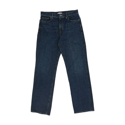 Navy Straight Jeans
