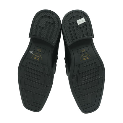 Black Leather Loafer Dress Shoes