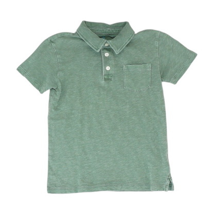Green Short Sleeve Polo