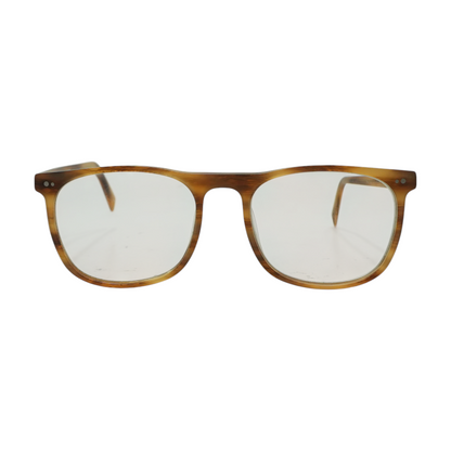 Brown Alvin W Square Prescription Eyewear