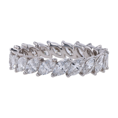 2 ctw 14K White Gold Lab Grown Diamond Band Ring