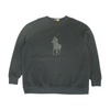 Black Tall Solid Sweatshirt Pullover