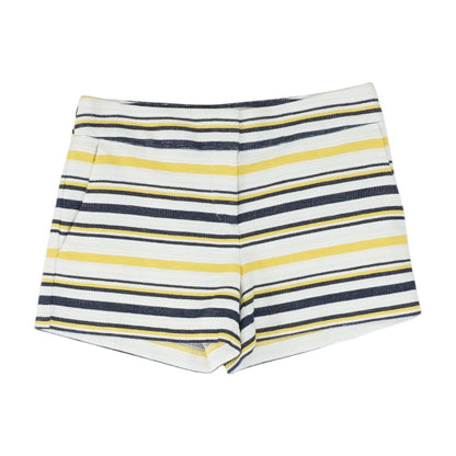 Yellow Striped Shorts