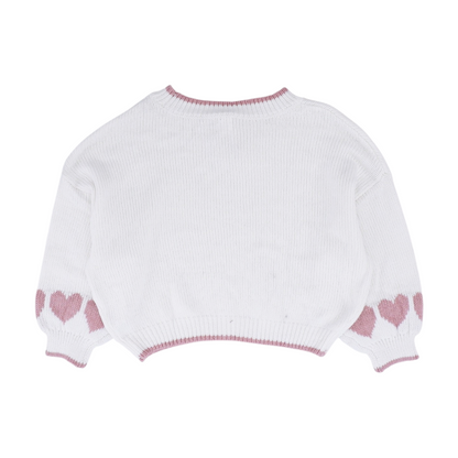 White Pullover Sweater