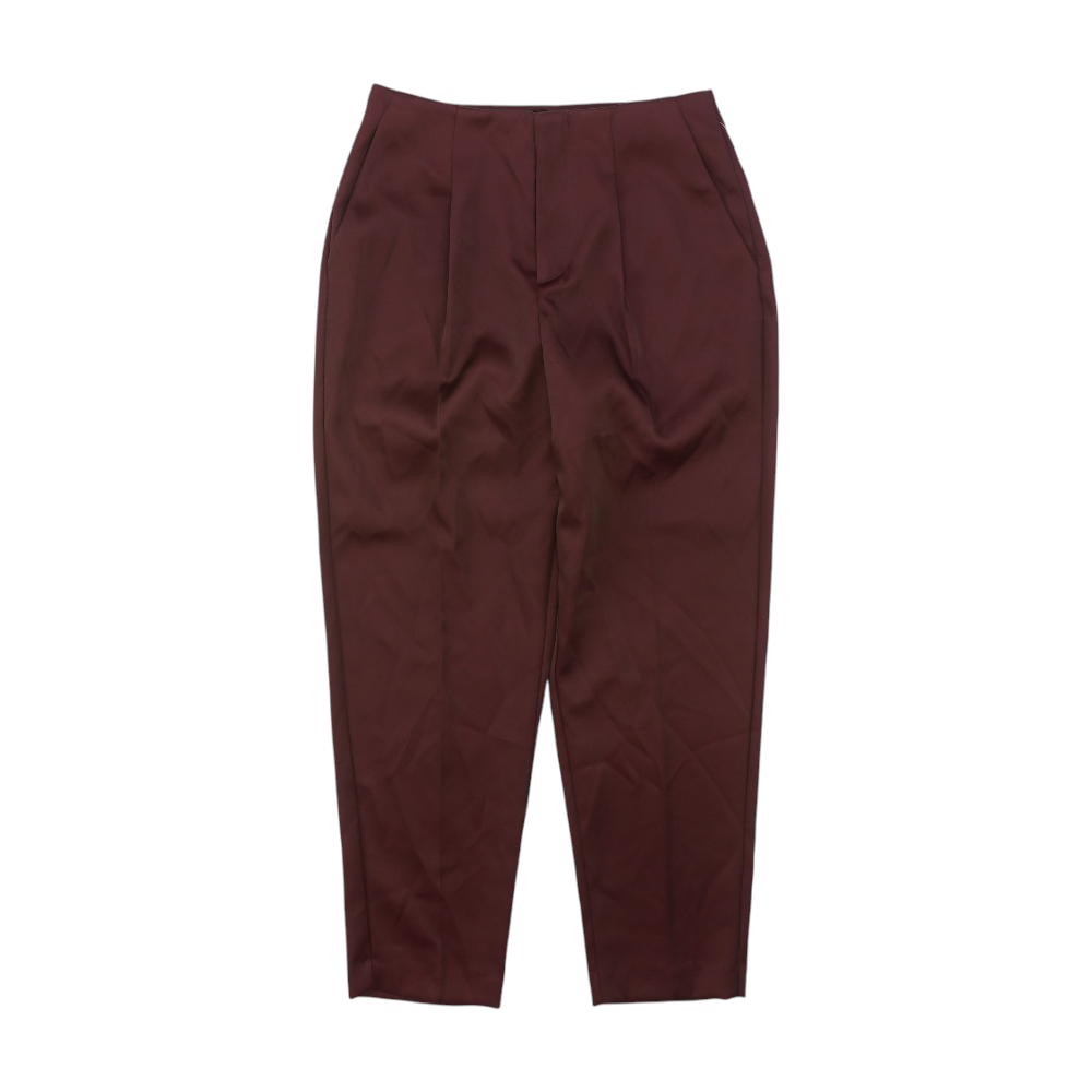 Burgundy Regular Pants