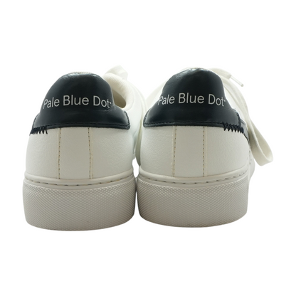 White Low-Top Athletic Shoes