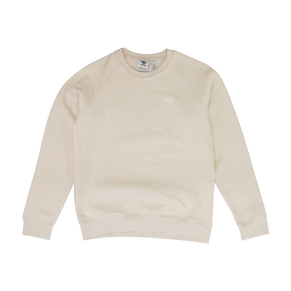 Beige Solid Sweatshirt Pullover