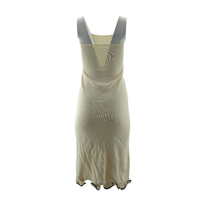 Beige Mini Dress