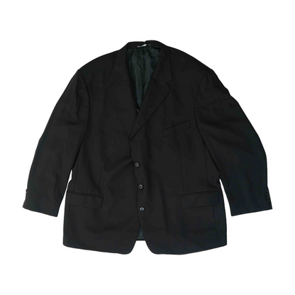 Black Solid Sport Coat