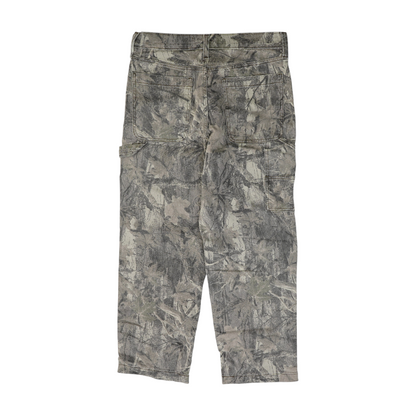 Gray Camo Loose Jeans