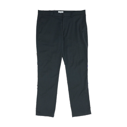 Gray Check Regular Pants
