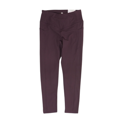 Maroon Active Leggings