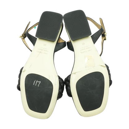 Black Heeled Sandals