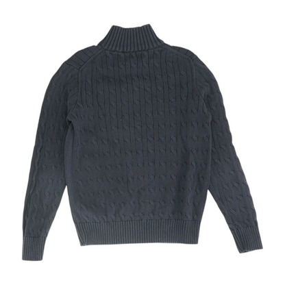 Navy 1/4 Zip Sweater