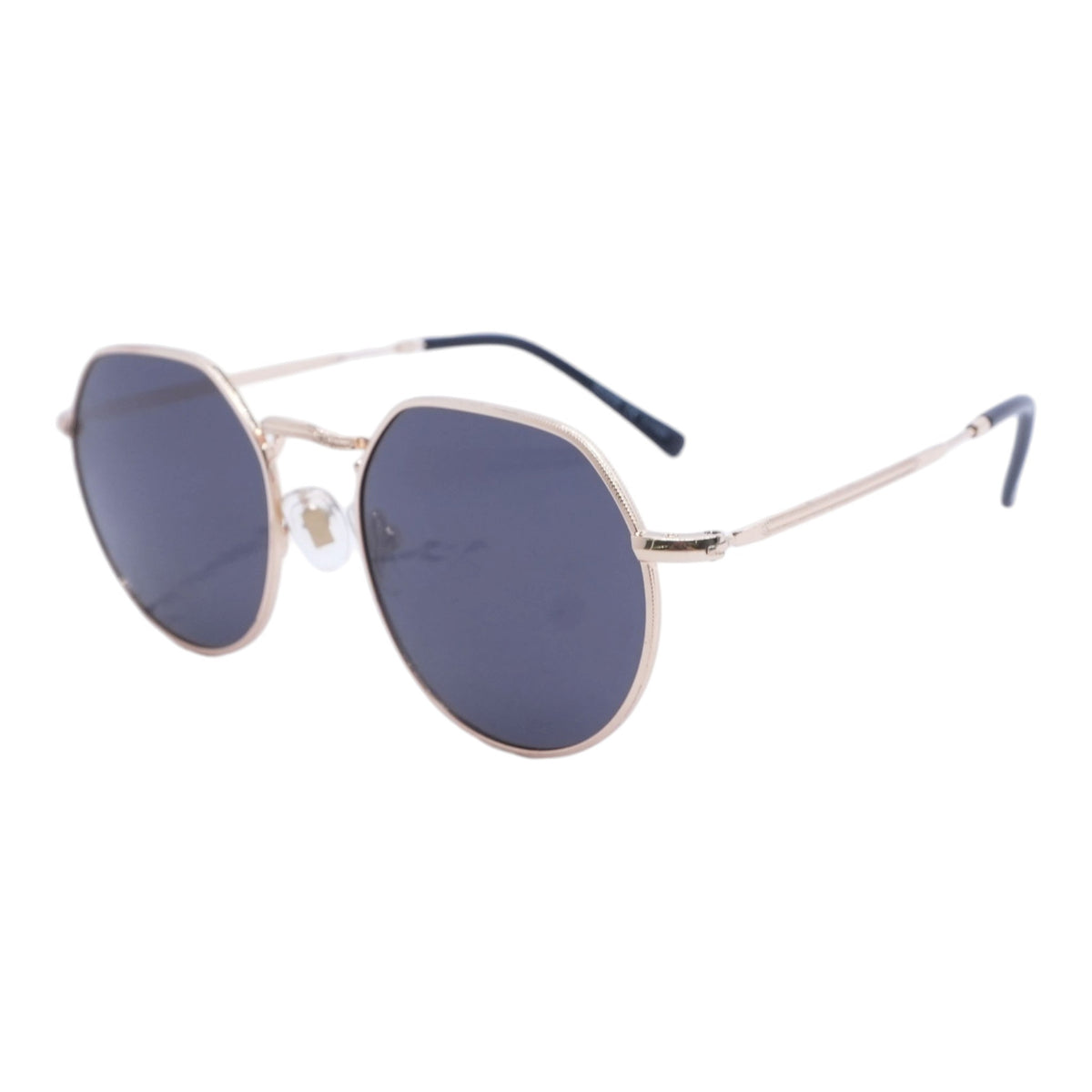 Gold Round Sunglasses