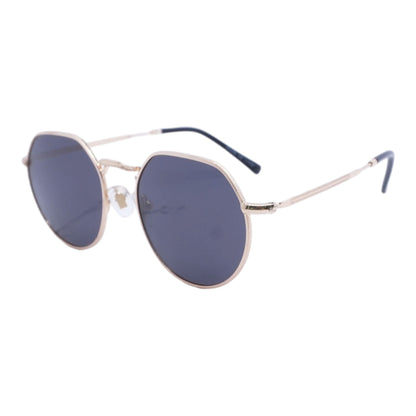 Gold Round Sunglasses