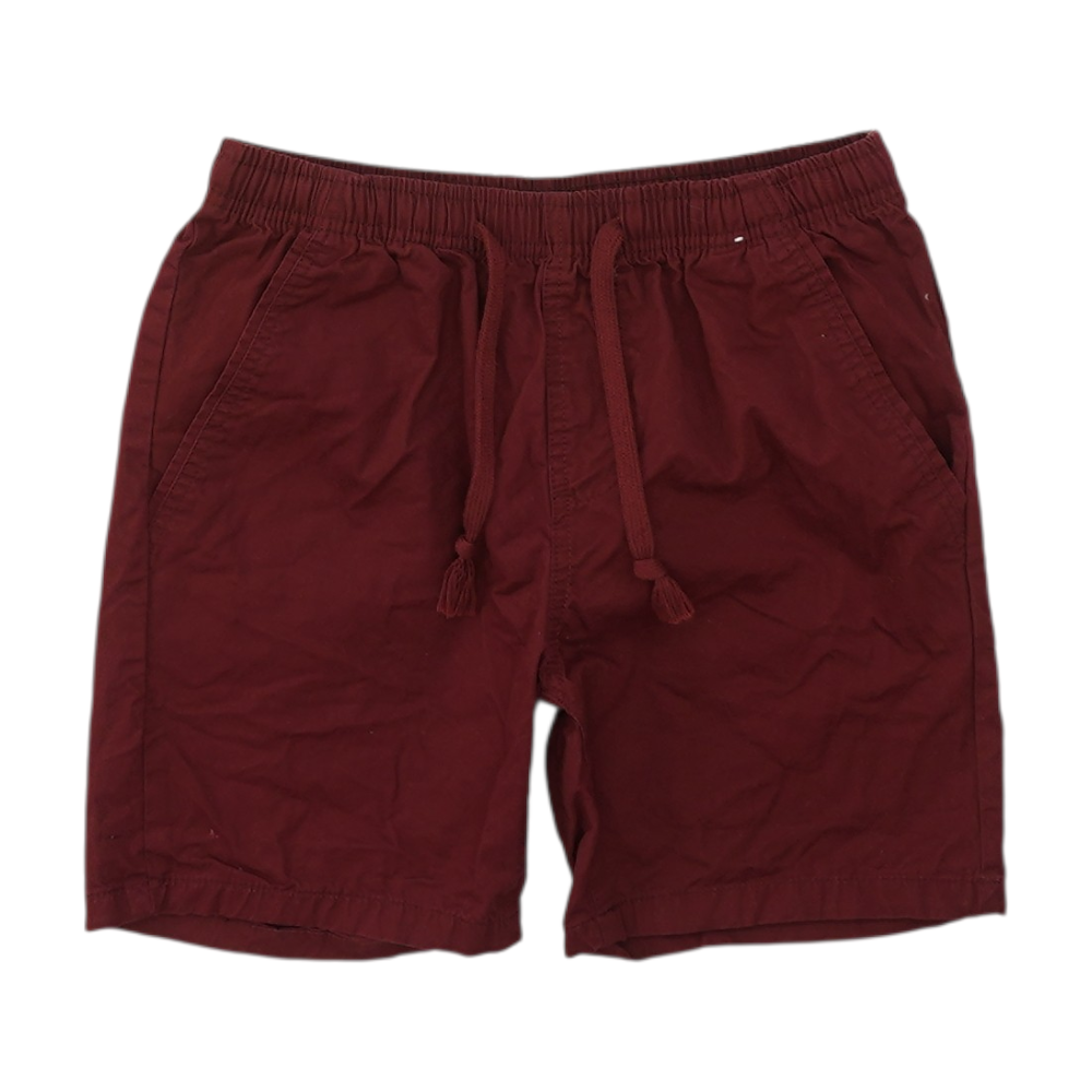 Burgundy Chino Shorts
