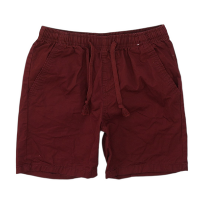 Burgundy Chino Shorts