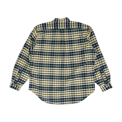 Multi Plaid Long Sleeve Button Down