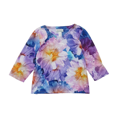 Multi Petite Floral Blouse