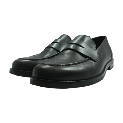 Black Slip-On Dress Shoes