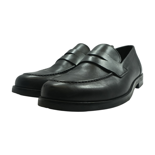Black Slip-On Dress Shoes