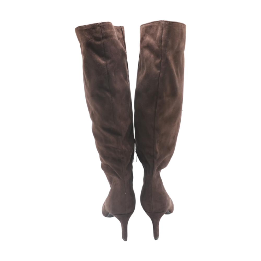 Brown Knee-High Boots