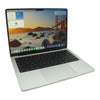 14.0" A3112 MacBook Pro Silver Apple M4 10 Core 4.40GHz 16GB 1TB NVME/SSD – Image 1