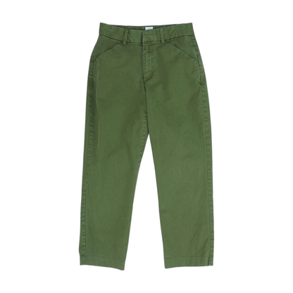 Green Petite Regular Pants