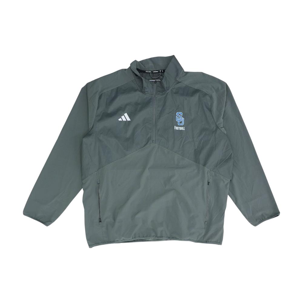 Gray Shorter University Hawks Solid Active Pullover